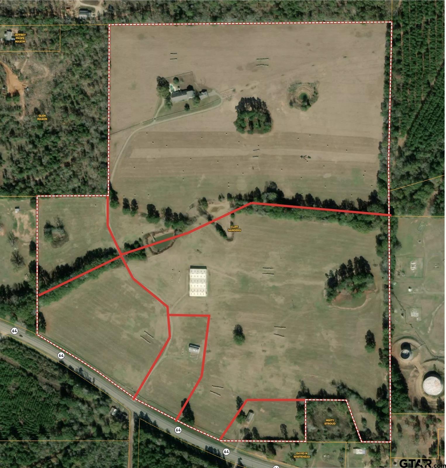 10864 State Highway 64 Overton, TX 75684 - Photo 31 of 32 an aerial view of a house