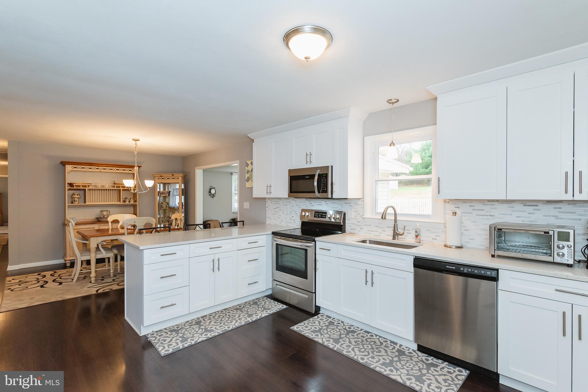 33 Valley View Drive Hanover, PA 17331 - Photo 10 of 65 Bright White Cabinets and Quartz counters