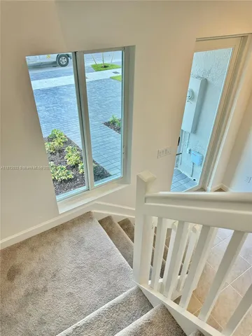 a view of front door