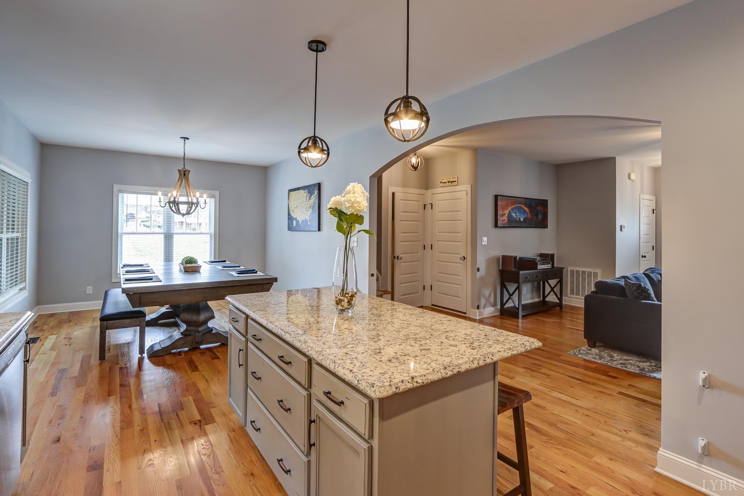 1013 Cobblestone Lane Forest, VA 24551 - Photo 20 of 49 a kitchen with sink and refrigerator