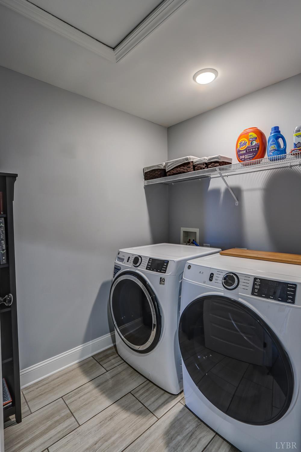 1013 Cobblestone Lane Forest, VA 24551 - Photo 32 of 49 a utility room with dryer and washer