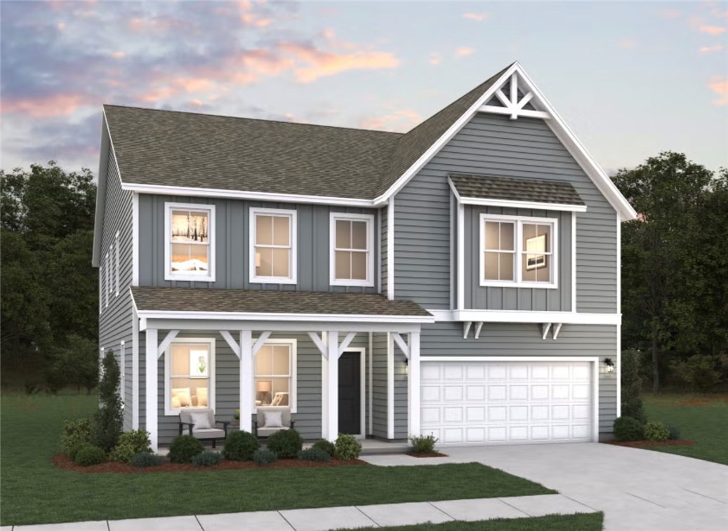 112 Airy Springs Road, Unit LOT 7 Walhalla, SC 29691 - Photo 1 of 4 Clean architectural lines and a welcoming front porch define this modern two-story home.