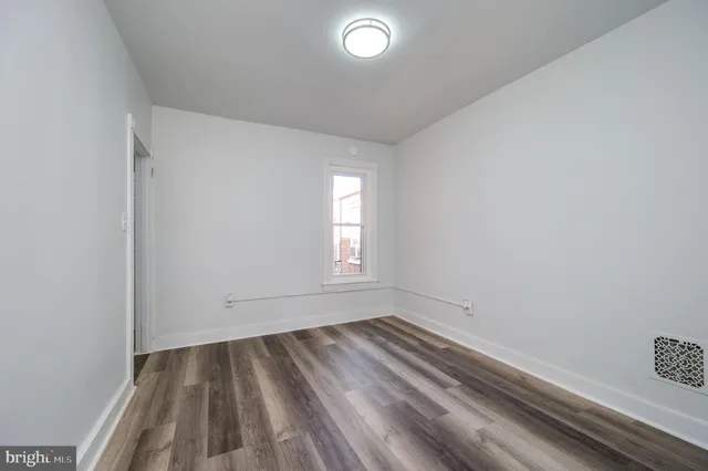 wooden floor in an empty room