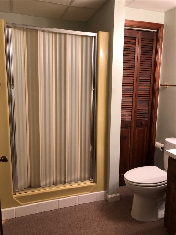 127 Canterbury Road Pendleton, SC 29670 - Photo 41 of 46 Basement Bath features Walk-In Shower & Linen Clos