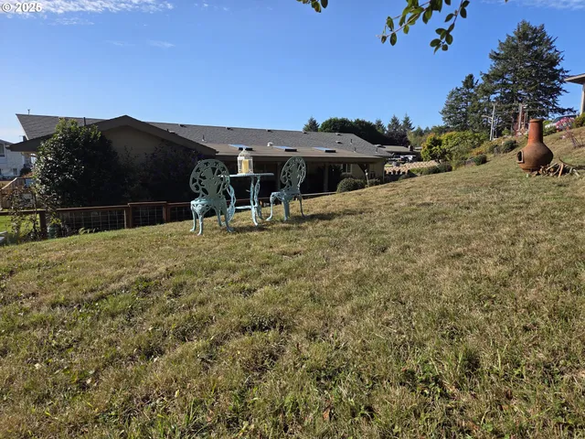 a view of outdoor space and yard