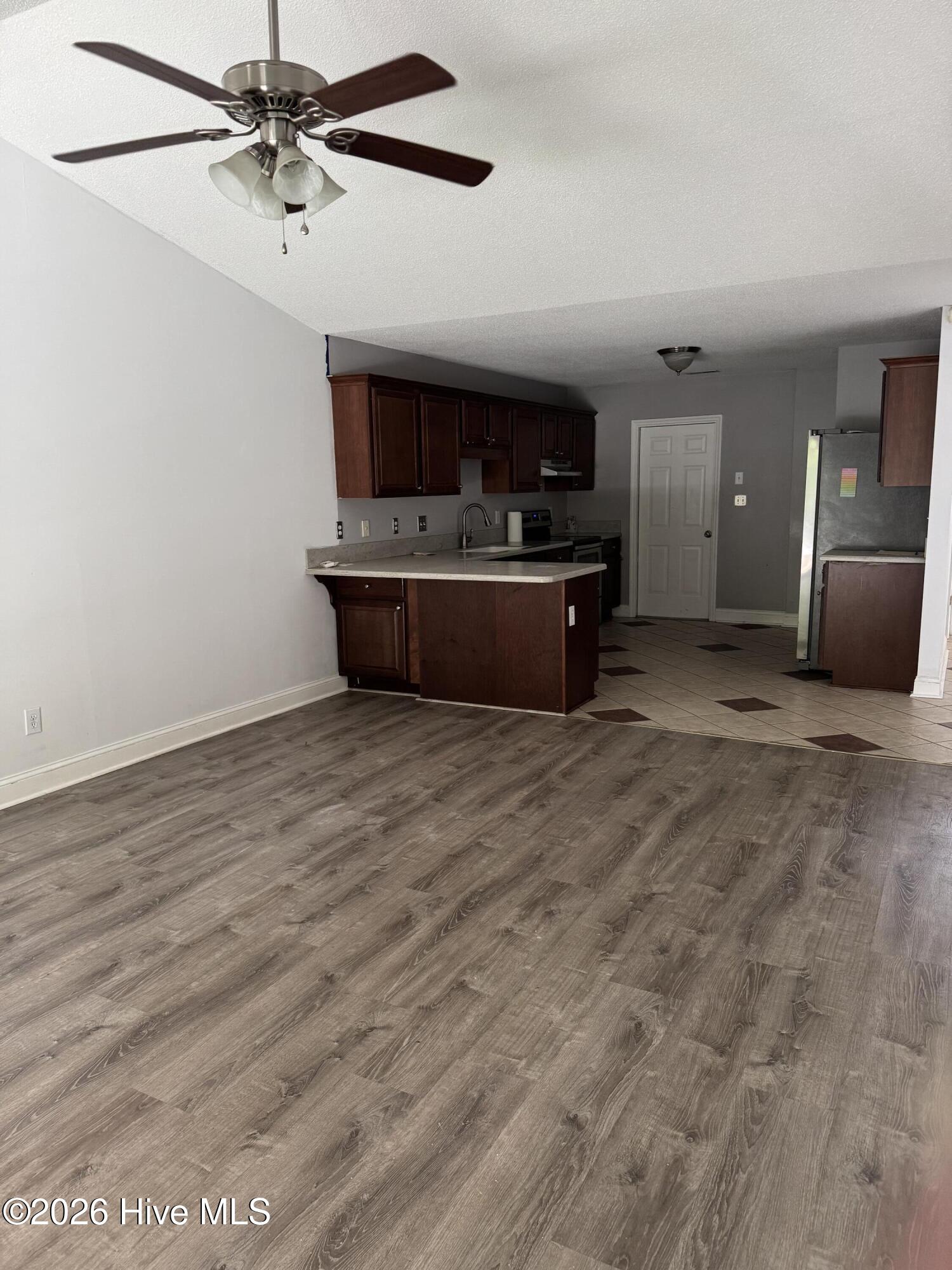 114 Charlton Road Hubert, NC 28539 - Photo 4 of 17 living room-Kitchen