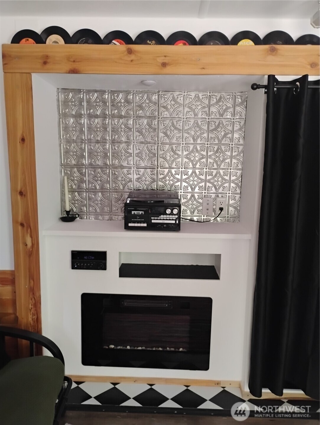 680 North Triton Heights Road Lilliwaup, WA 98555 - Photo 27 of 39 a view of fireplace and utility room