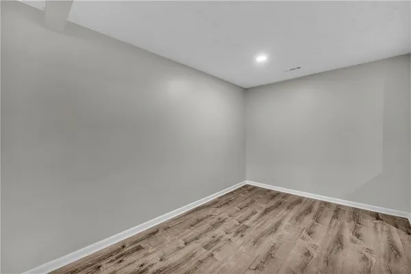 a view of empty room