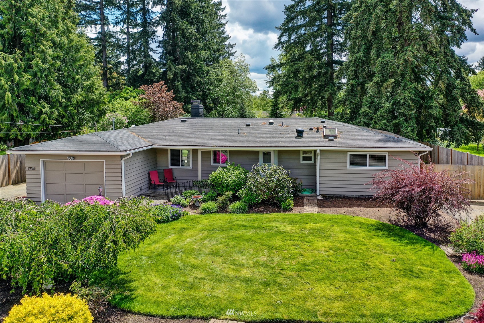 17341 Southeast 134th Street Renton, WA 98059 - Photo 33 of 36 a view of a house with garden and yard