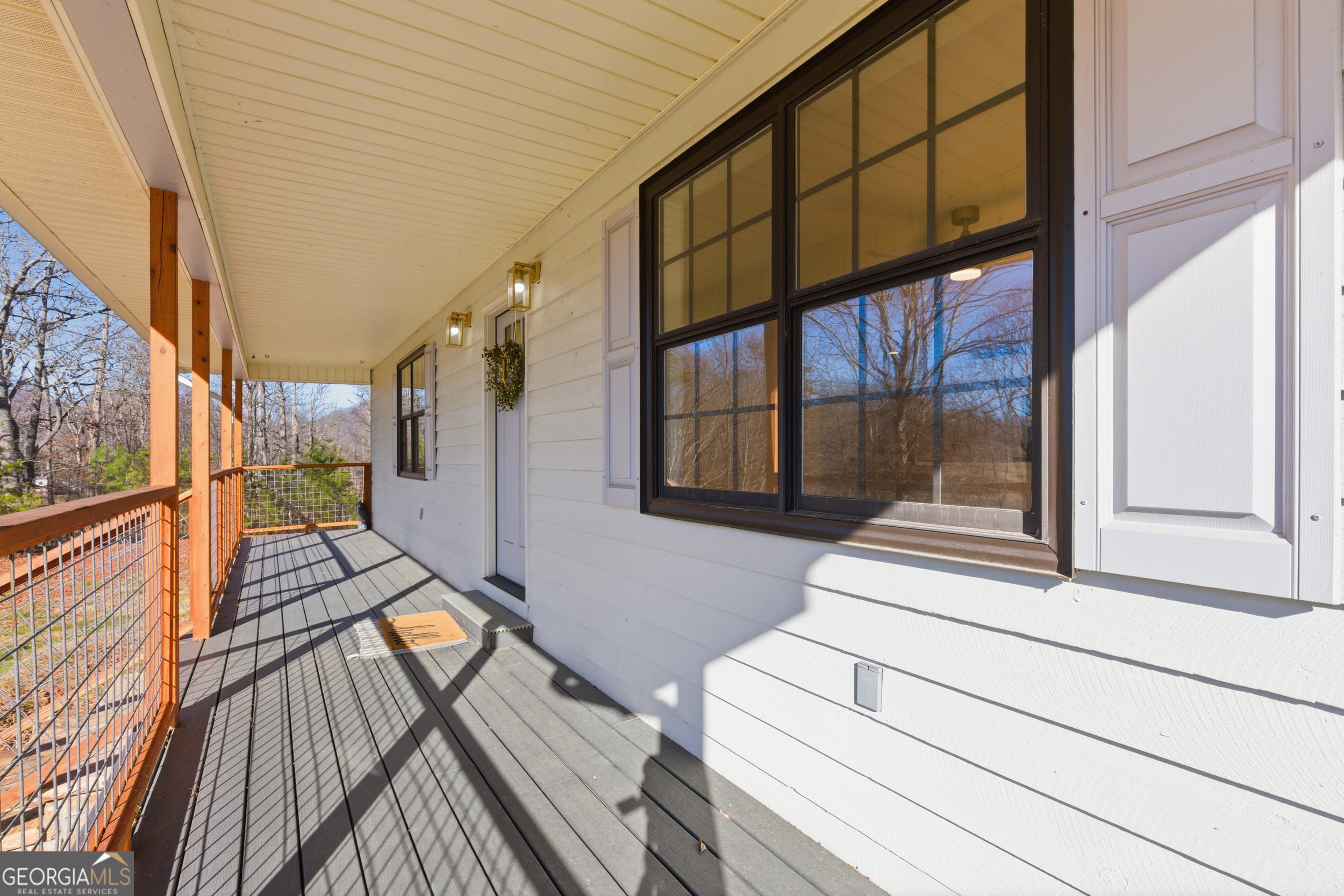 1664 Bell Gap Road Hiawassee, GA 30546 - Photo 8 of 42 a view of balcony with wooden floor