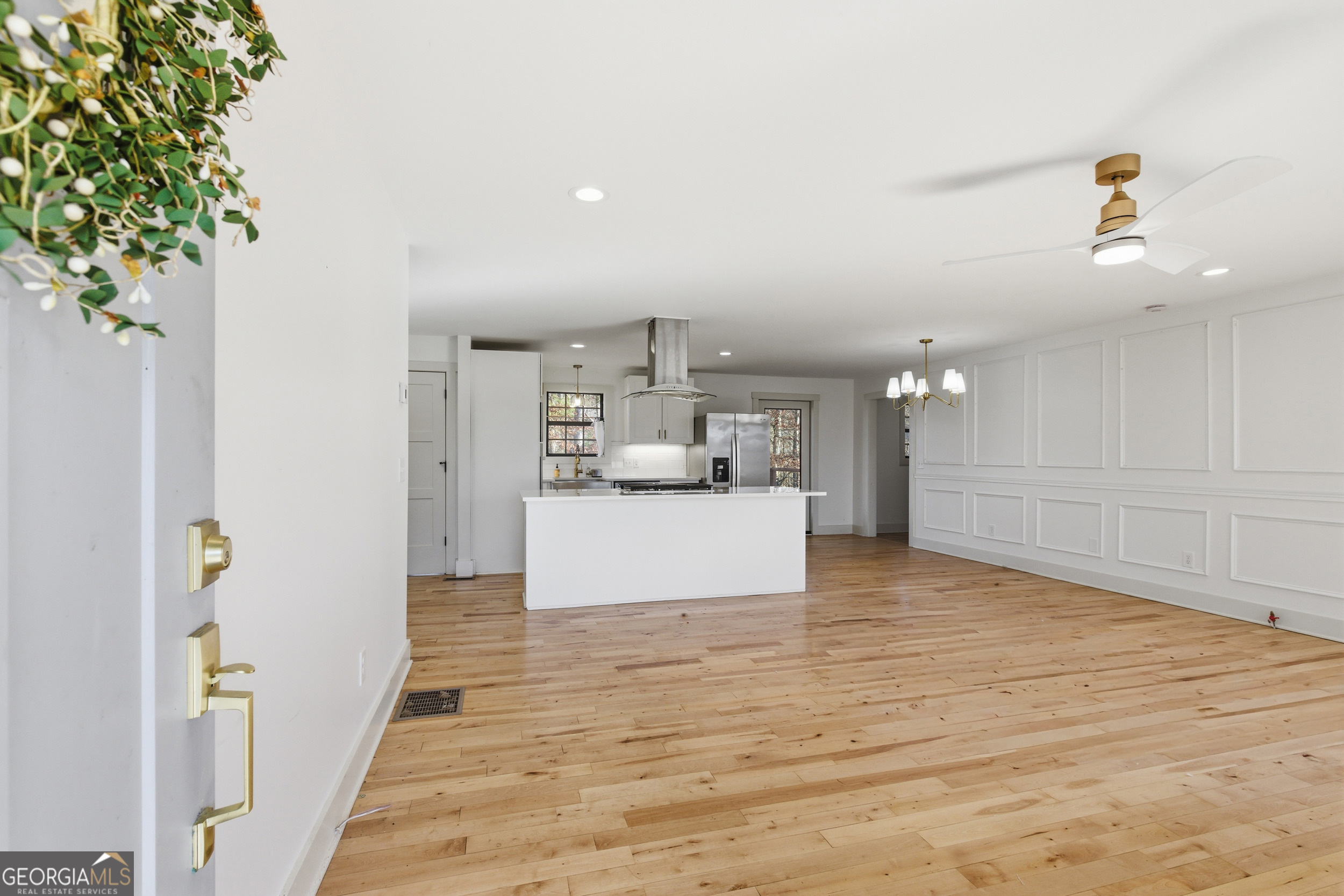 1664 Bell Gap Road Hiawassee, GA 30546 - Photo 9 of 42 a view of kitchen and kitchen with sink