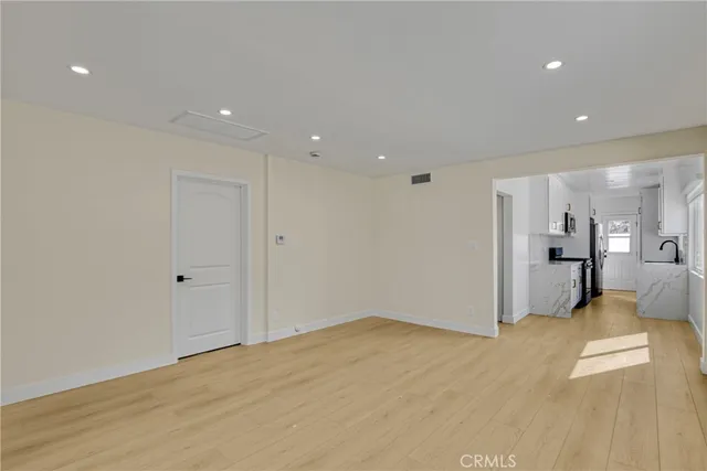a view of a livingroom with a furniture