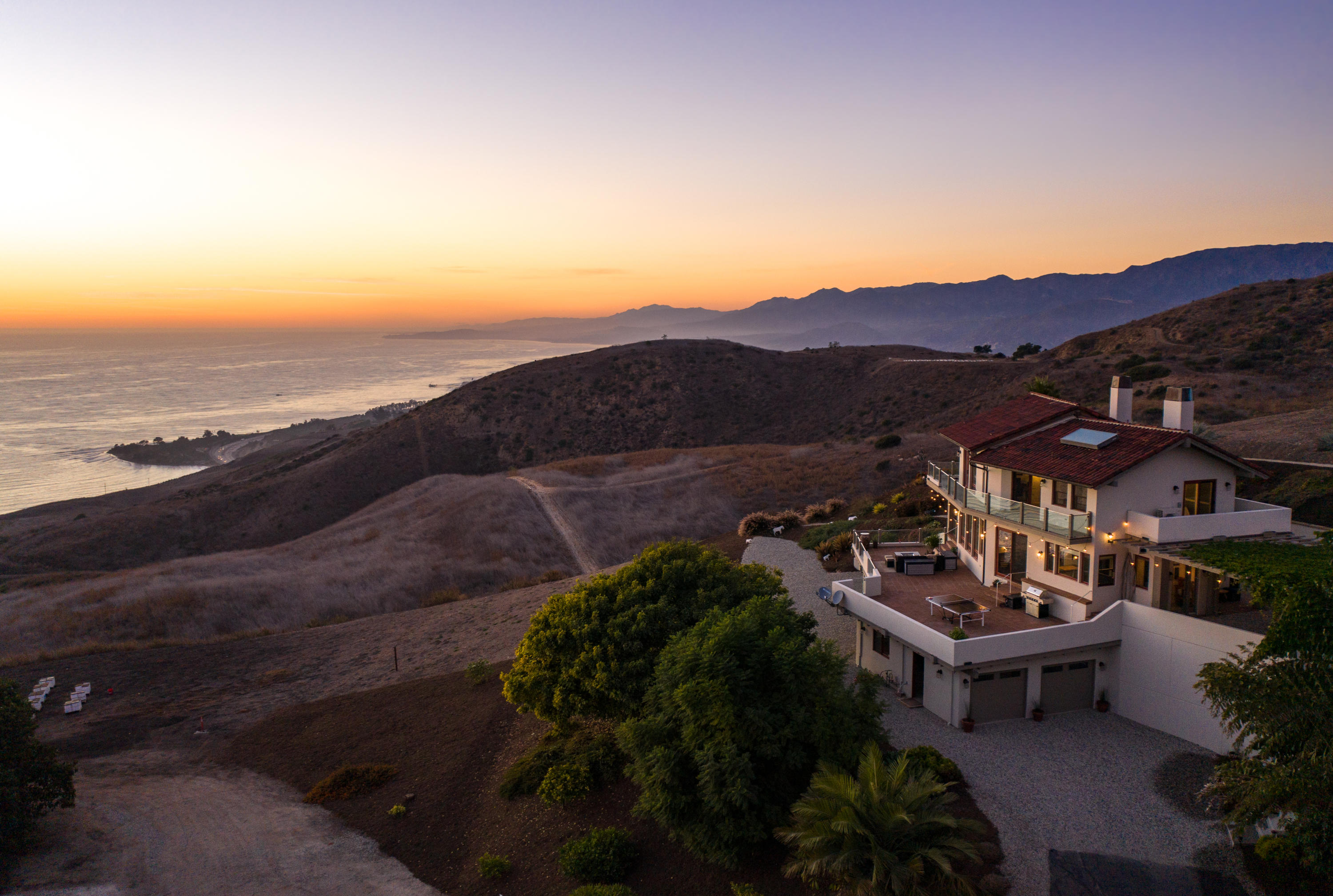 8517 Ocean View Road Ventura, CA 93001 - Photo 31 of 37 a view of a chairs and table on the terrace