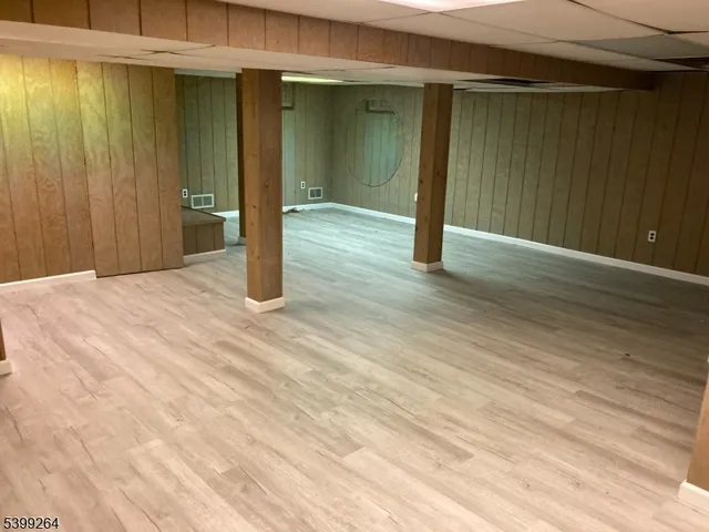 a view of wooden door