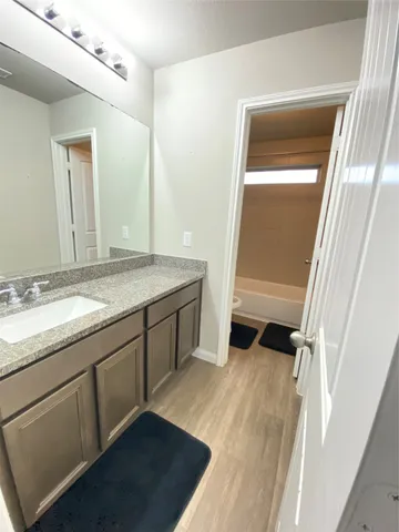 a utility room with a washer and dryer