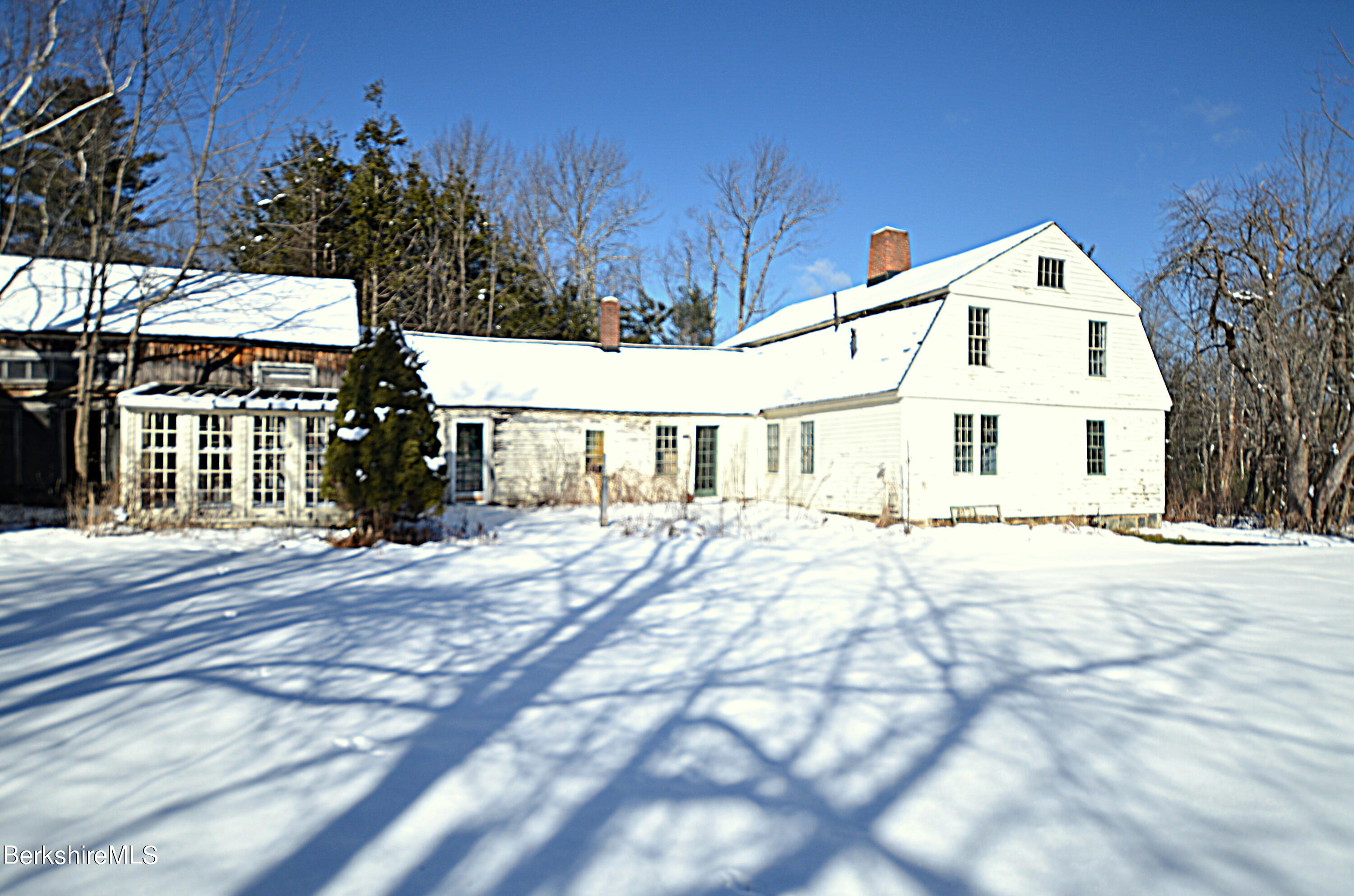 178 New Hartford Road Sandisfield, MA 01255 - Photo 45 of 62 a view of white house with a yard