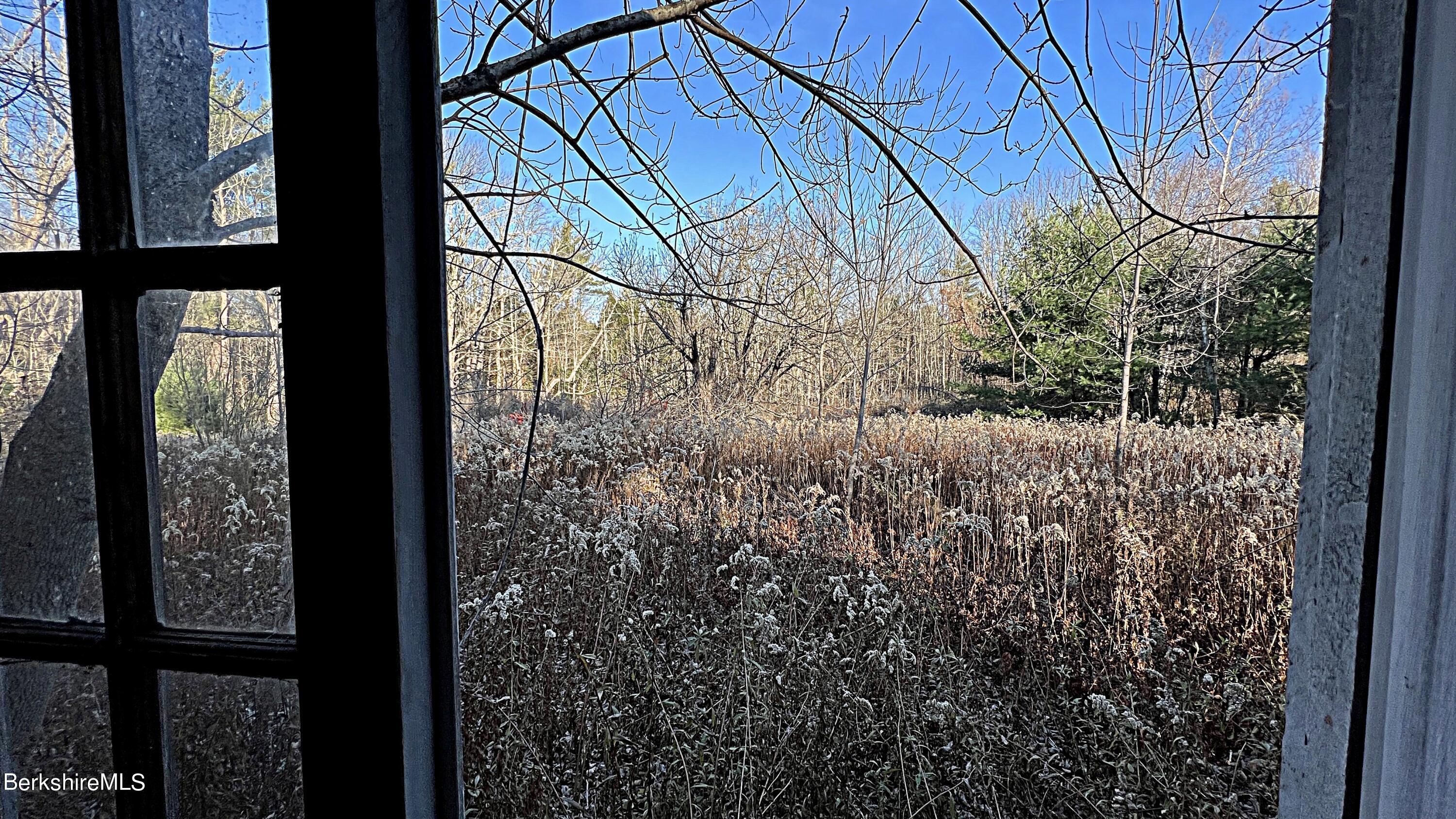178 New Hartford Road Sandisfield, MA 01255 - Photo 47 of 62 a view of a yard from a window