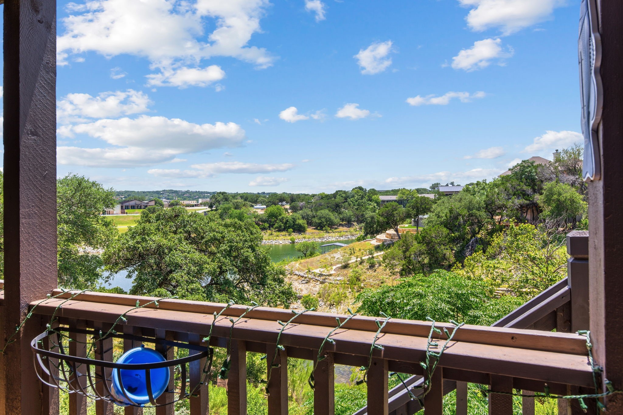 319 Venture Boulevard South Point Venture, TX 78645 - Photo 22 of 25 Enjoy amazing lake view on the main level back deck