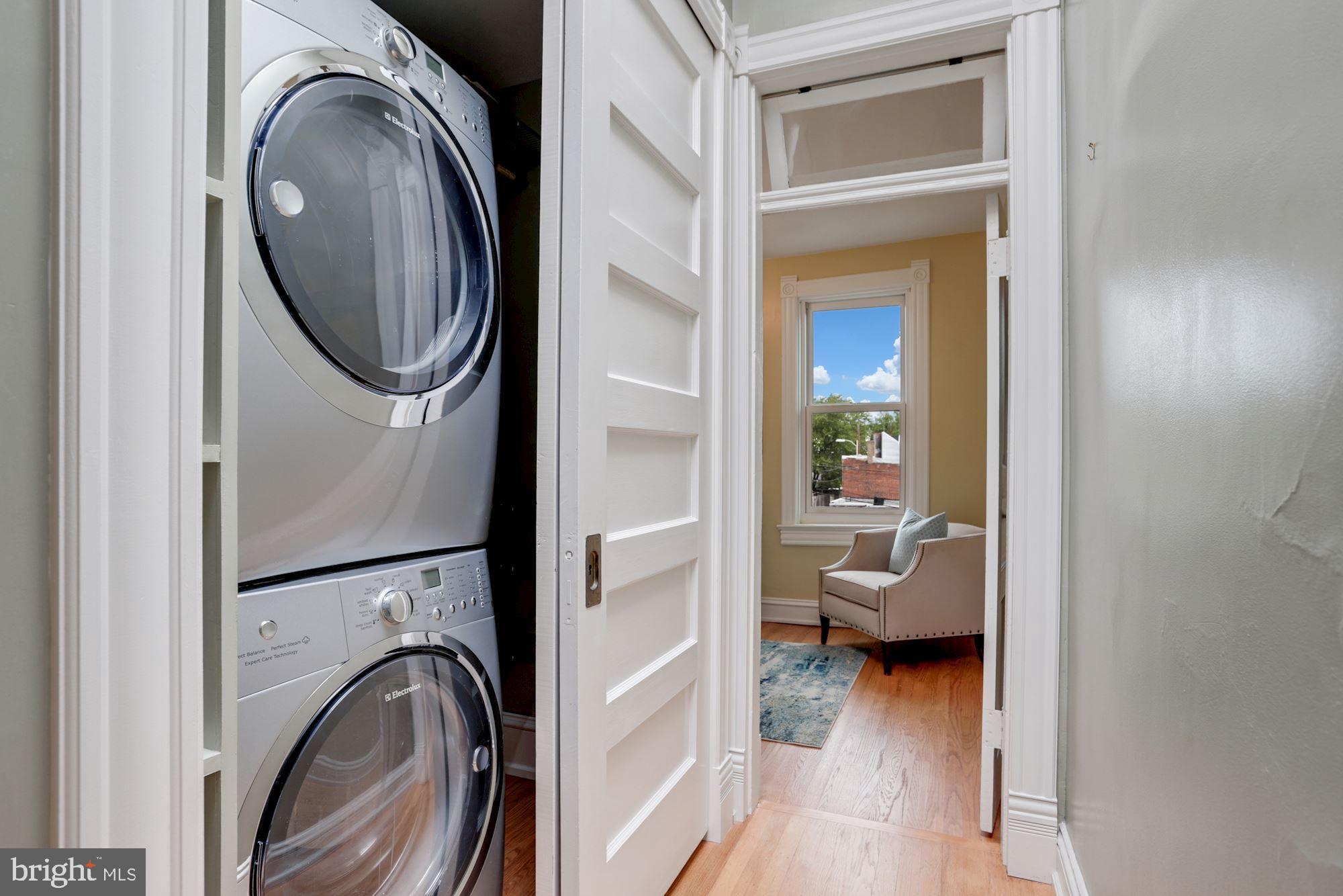 607 Q Street Northwest Washington, DC 20001 - Photo 36 of 74 2nd Floor Laundry & Storage