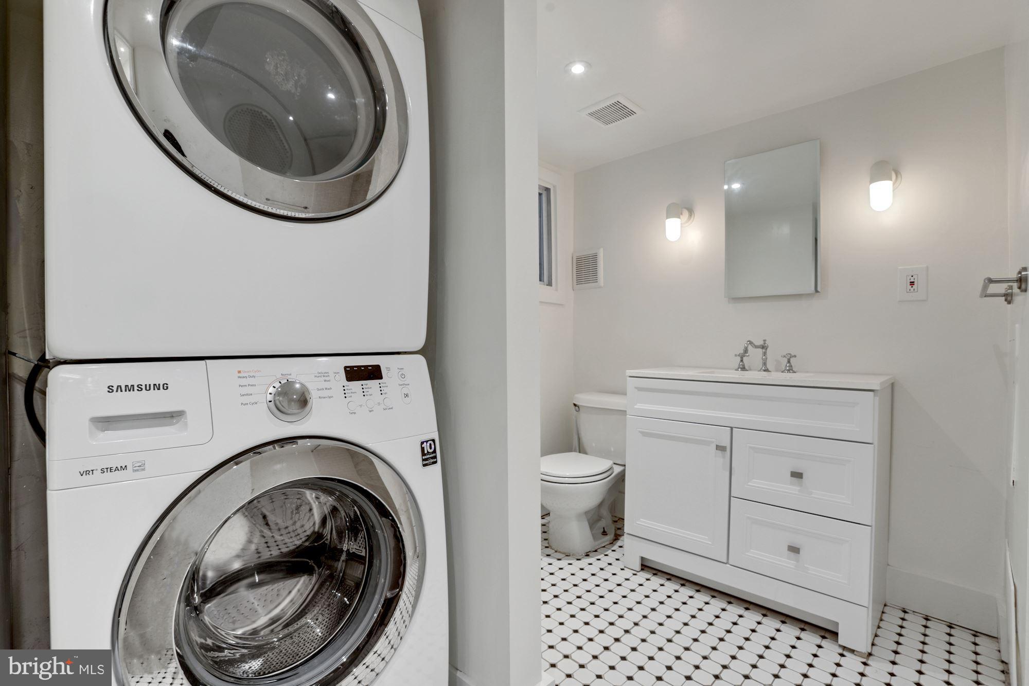 607 Q Street Northwest Washington, DC 20001 - Photo 46 of 74 Laundry and Storage