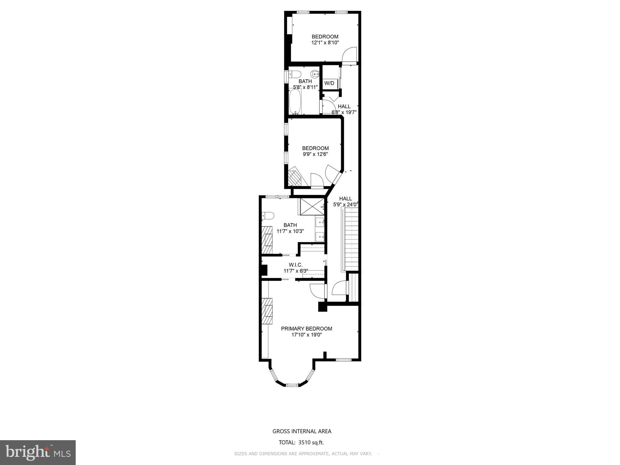 607 Q Street Northwest Washington, DC 20001 - Photo 48 of 74 Upper Level