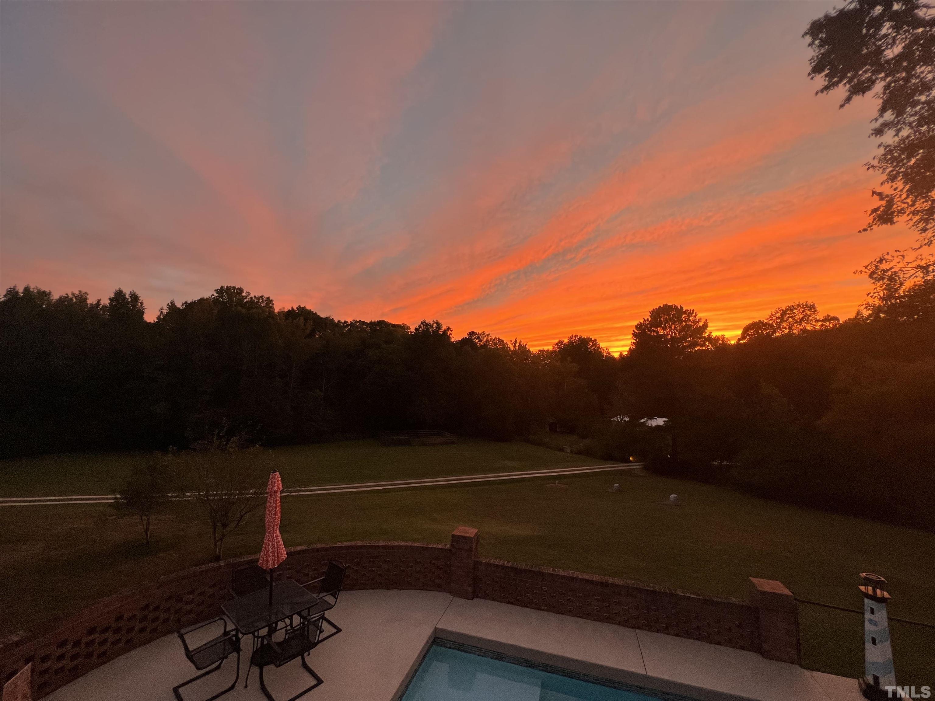 213 Serendipity Drive Haw River, NC 27258 - Photo 5 of 33 a view of a terrace with a yard