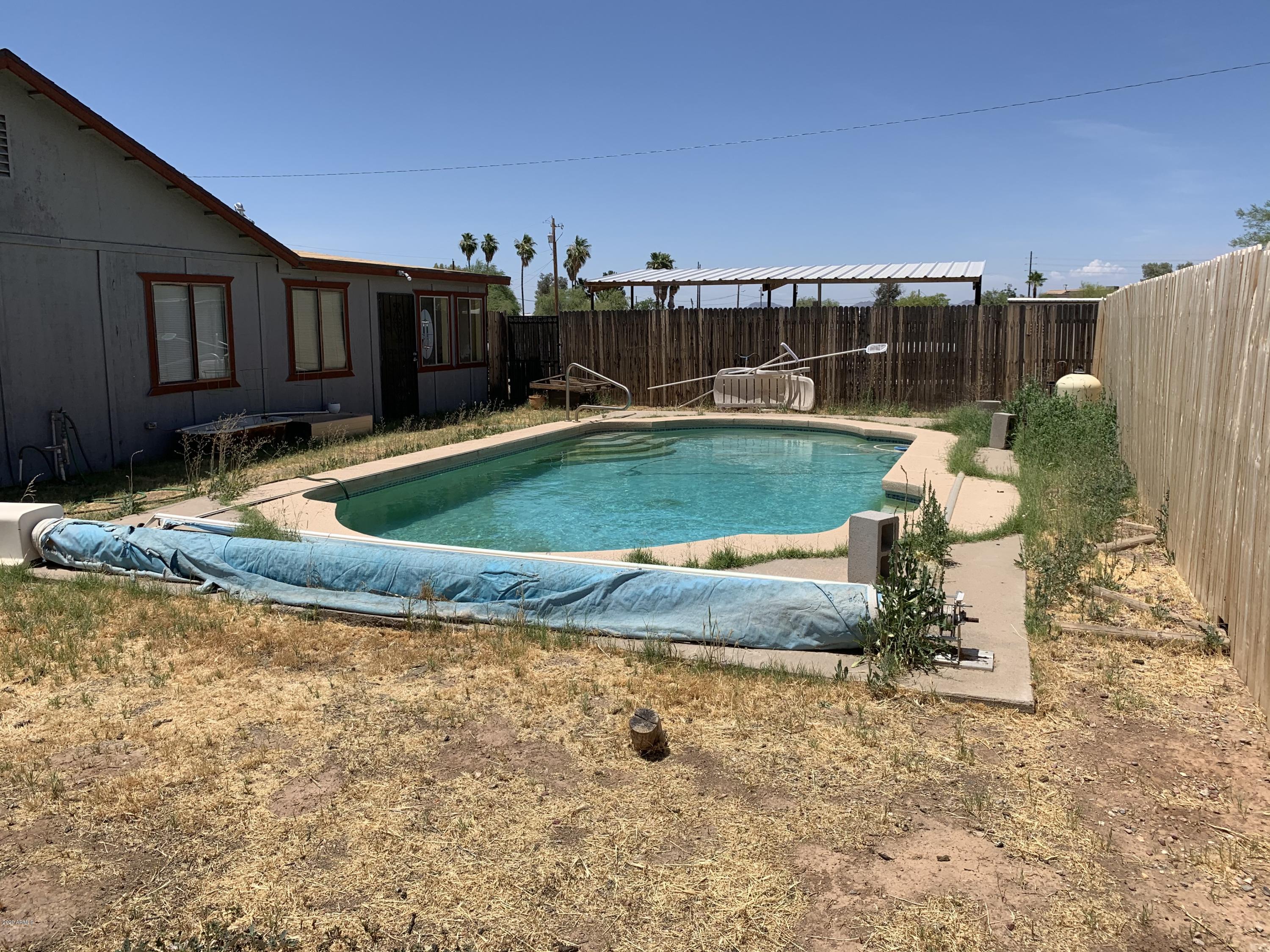 43651 North Jackrabbit Road San Tan Valley, AZ 85140 - Photo 16 of 42 Pool Cover - Not sure of condition