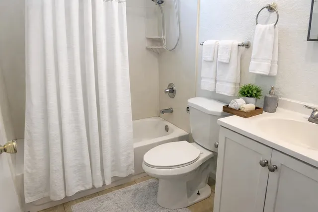 a bathroom with a toilet a sink and a bathtub