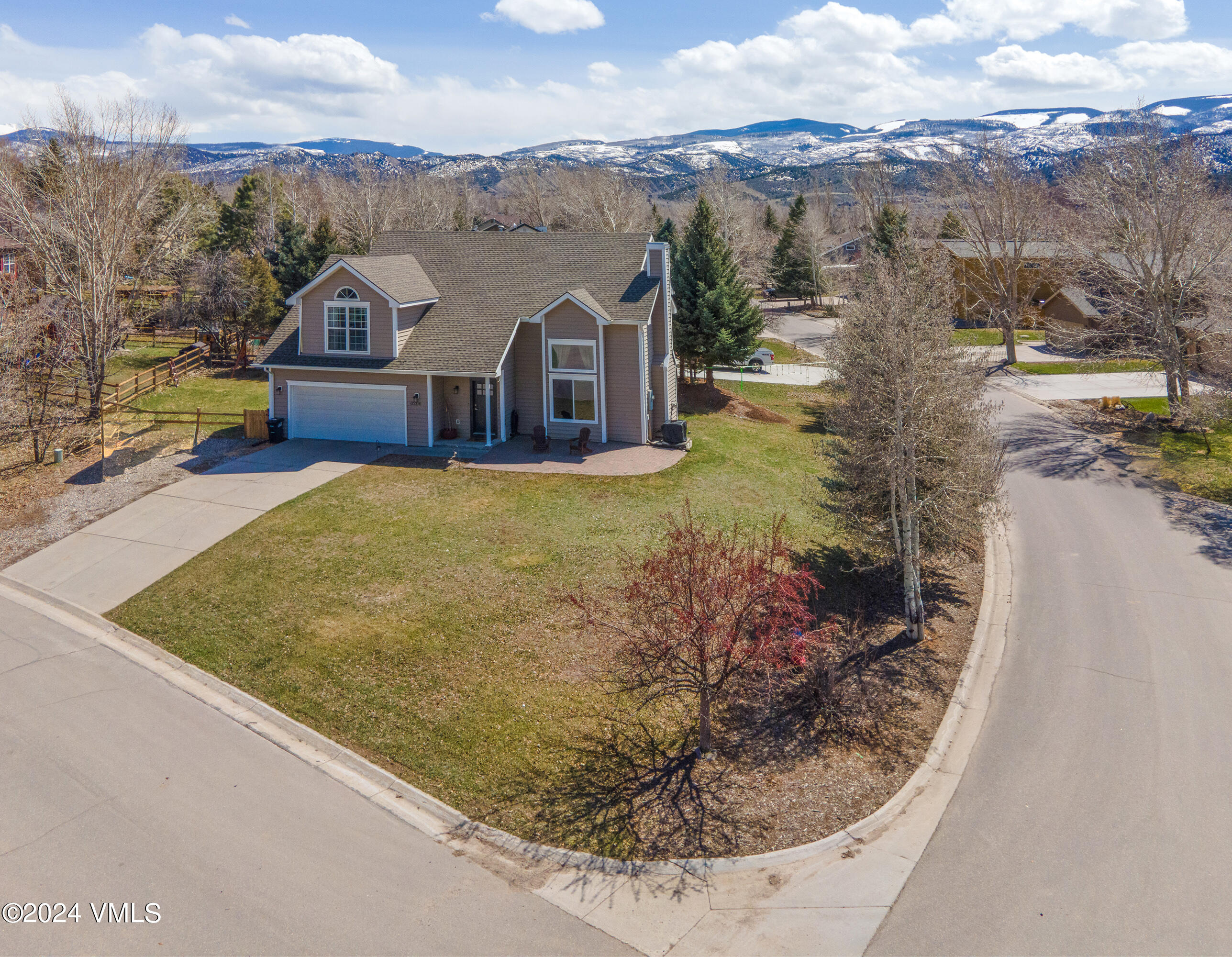 206 Golden Eagle Eagle, CO 81631 - Photo 45 of 47 a view of a house with a yard from a balcony