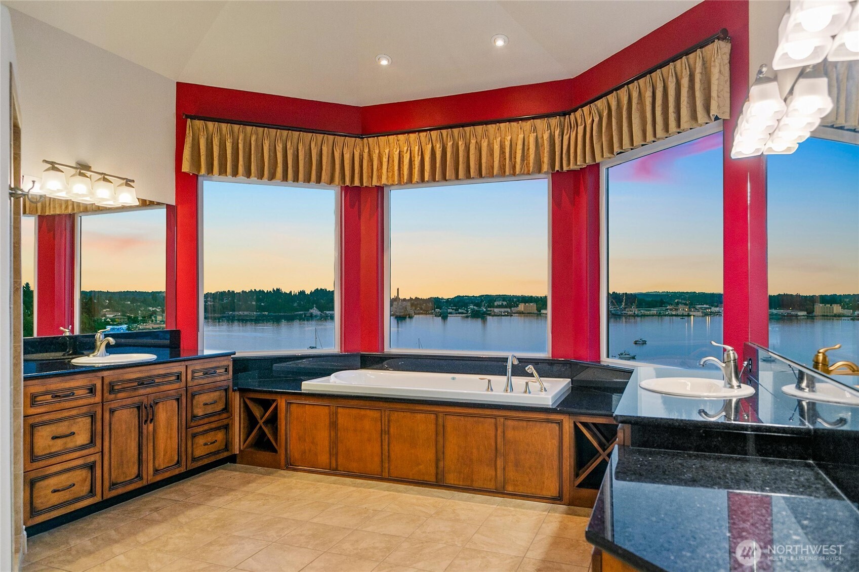 254 Caseco Lane Port Orchard, WA 98366 - Photo 10 of 28 a kitchen with a large window and cabinets