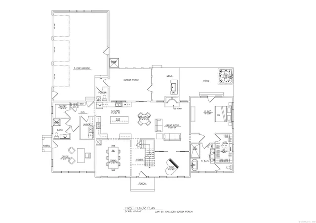 a picture of a floor plan