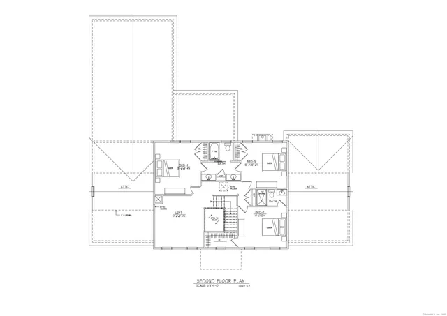 a picture of a room with a white wall