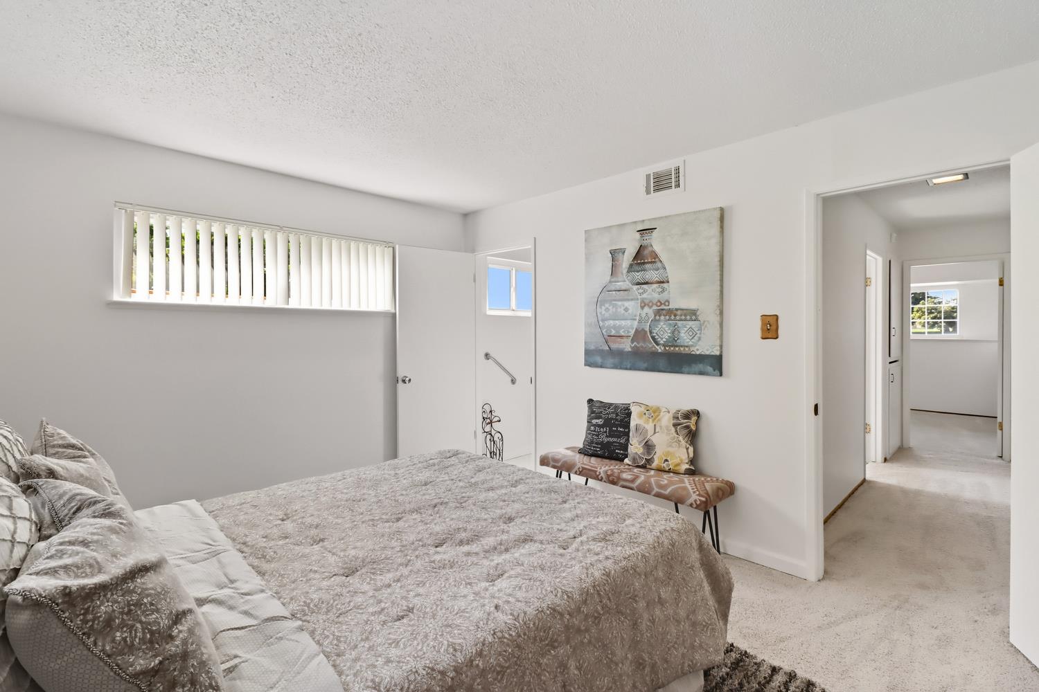 3366 Point Pleasant Road Elk Grove, CA 95757 - Photo 27 of 60 a bedroom with a large bed and a window