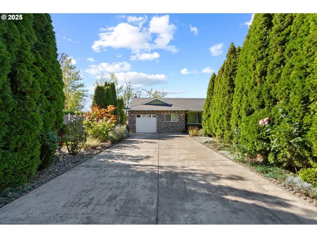a view of outdoor space and yard