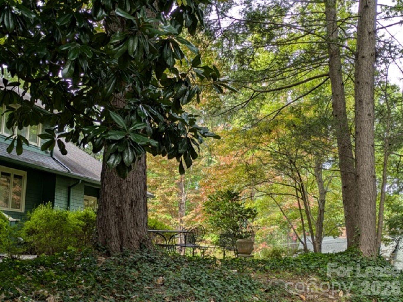 220 Melrose Circle, Unit 2 Tryon, NC 28782 - Photo 10 of 10 a tree in a yard next to a building