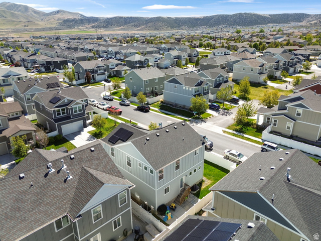 5155 East Rio Grande Way Eagle Mountain, UT 84005 - Photo 39 of 40 Drone / aerial view of a mountainous background