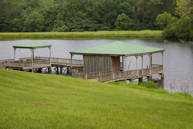 a view of a dinning area with an ocean