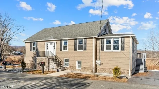 a view of a house with street