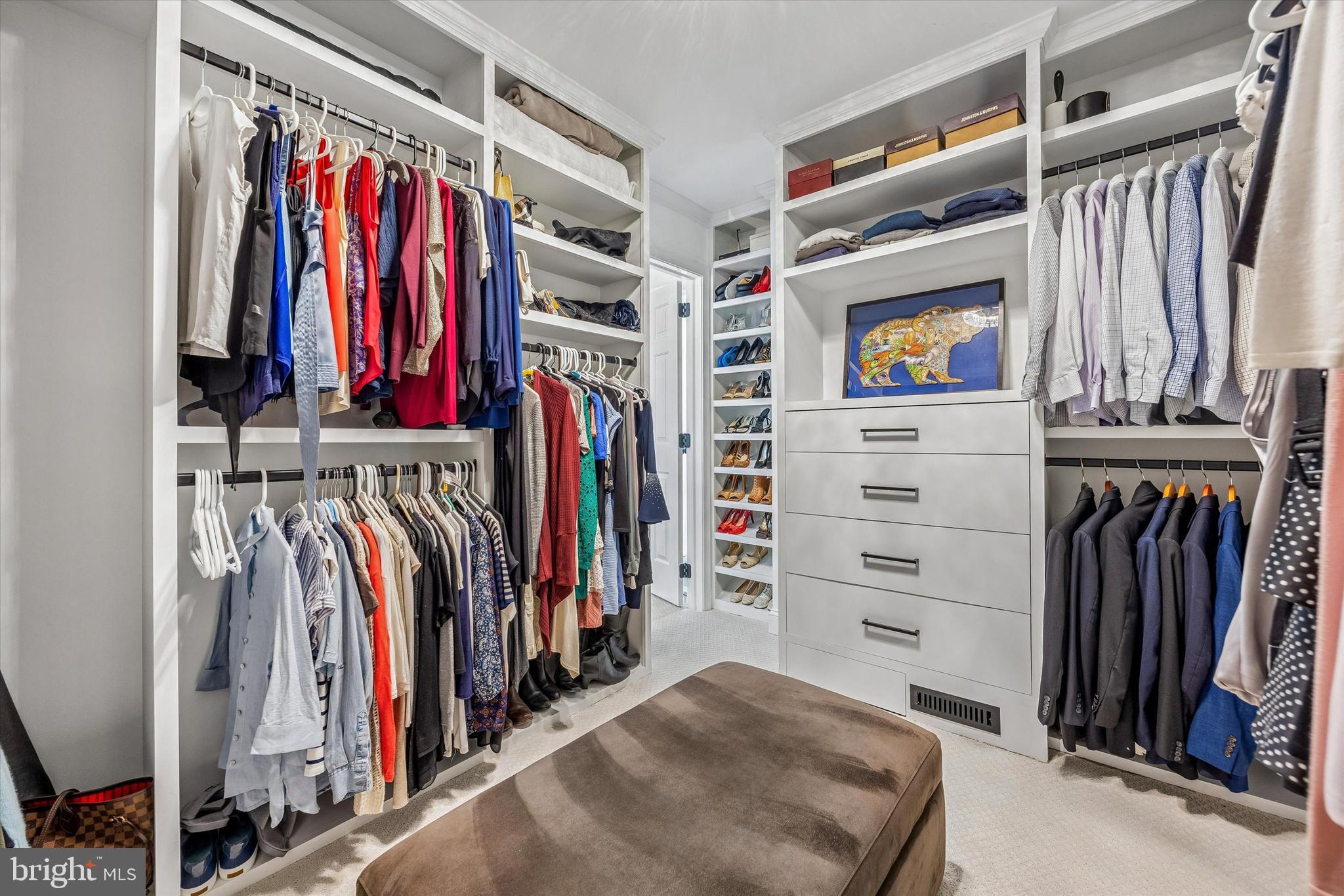 872 Roscommon Road Bryn Mawr, PA 19010 - Photo 28 of 49 a view of walk in closet with clothes