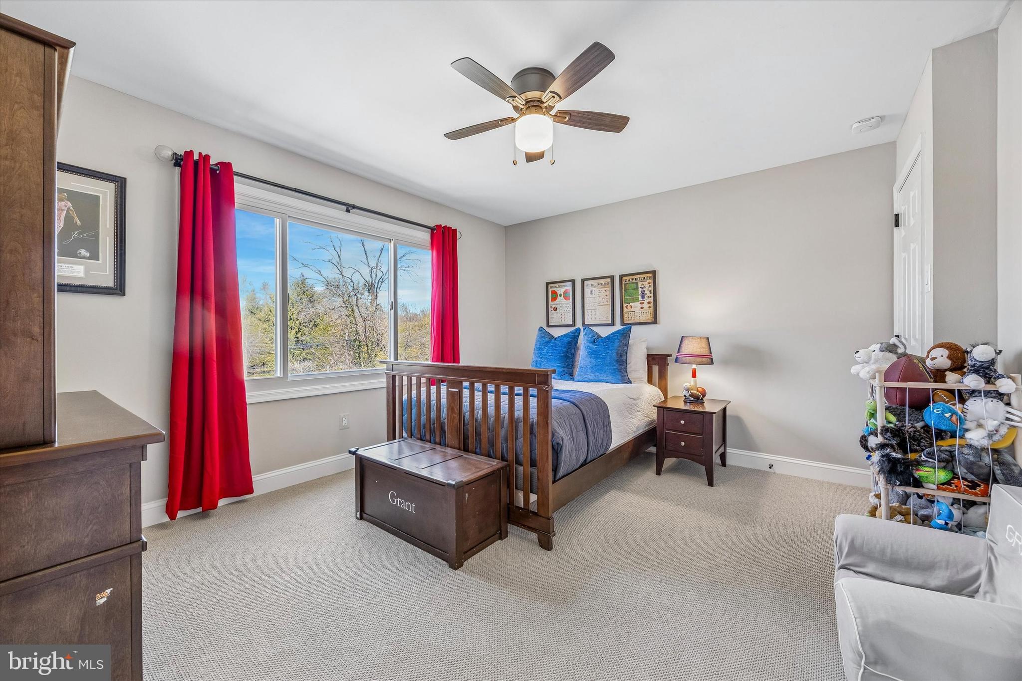 872 Roscommon Road Bryn Mawr, PA 19010 - Photo 39 of 49 a bed room with furniture and a window