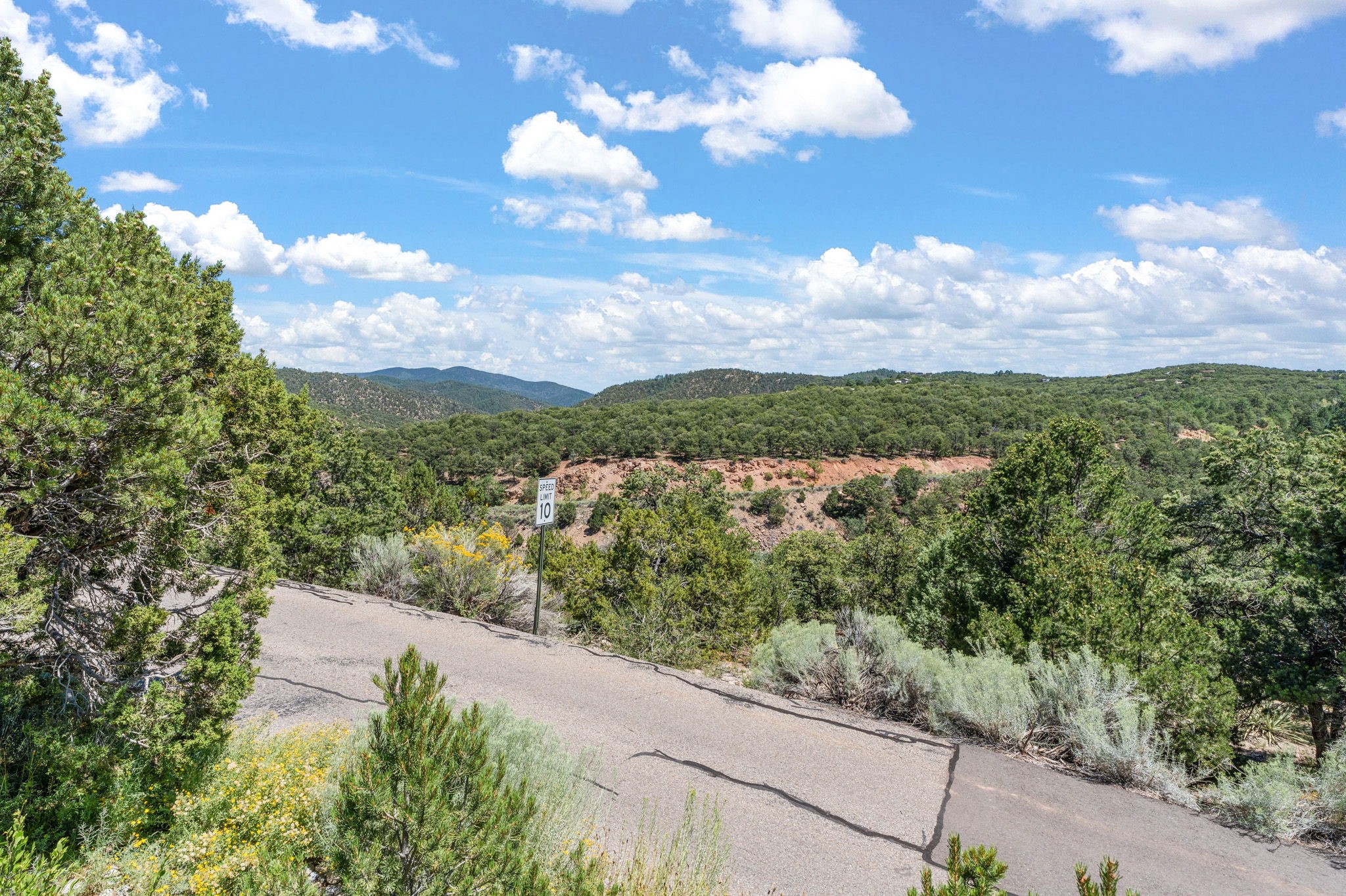 1411 Tesuque Creek Road Santa Fe, NM 87501 - Photo 39 of 45 Rear Deck Views