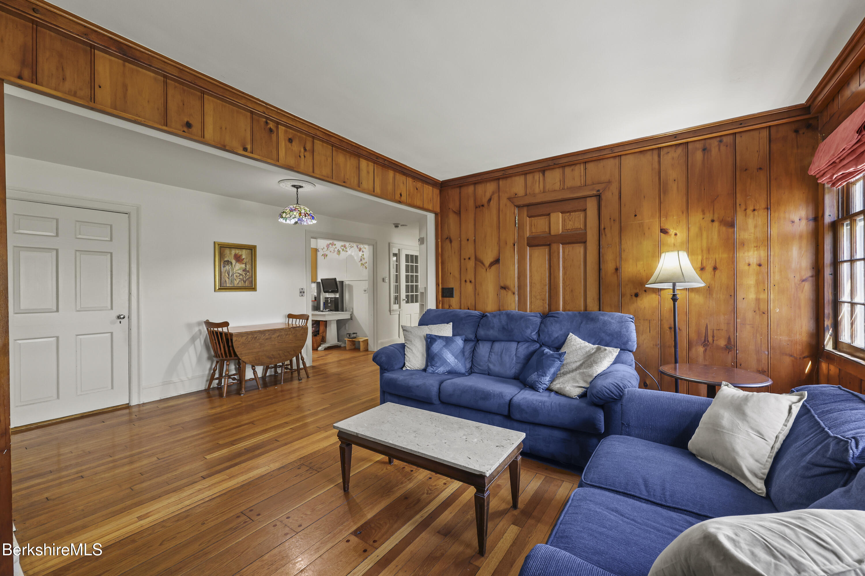 100 South Prospect Street Lee, MA 01238 - Photo 27 of 39 a living room with furniture and wooden floor