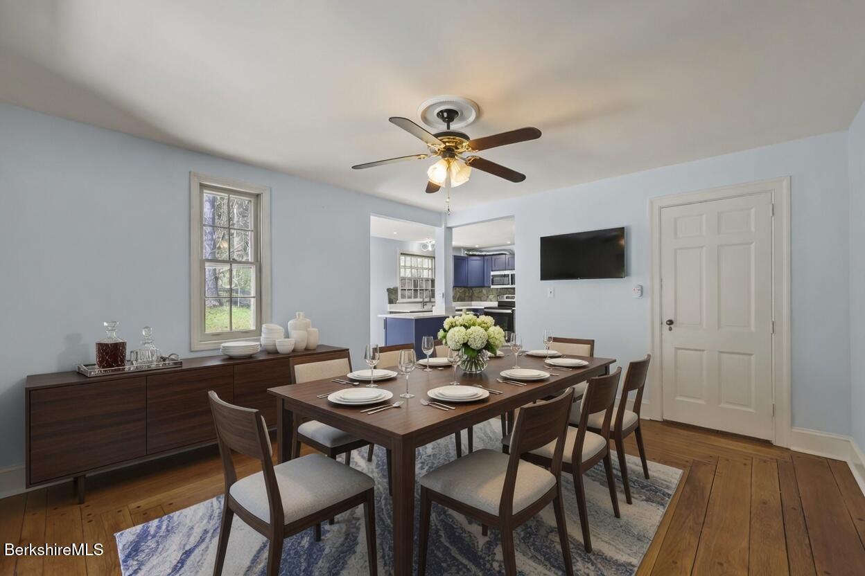 100 South Prospect Street Lee, MA 01238 - Photo 9 of 39 a view of a dining room with furniture and window