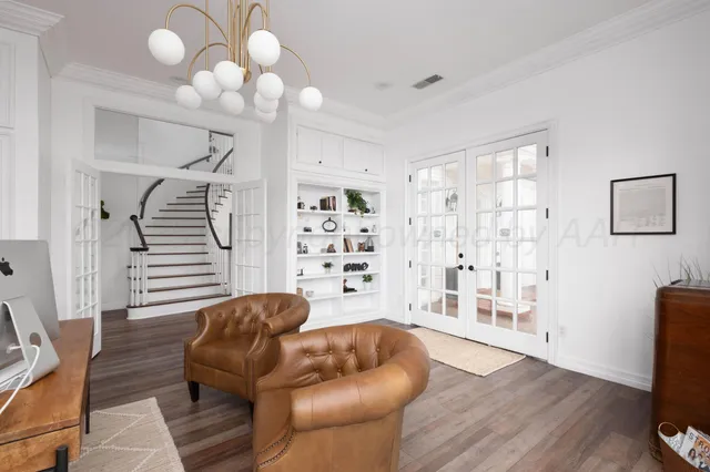 a view of a workspace with a window