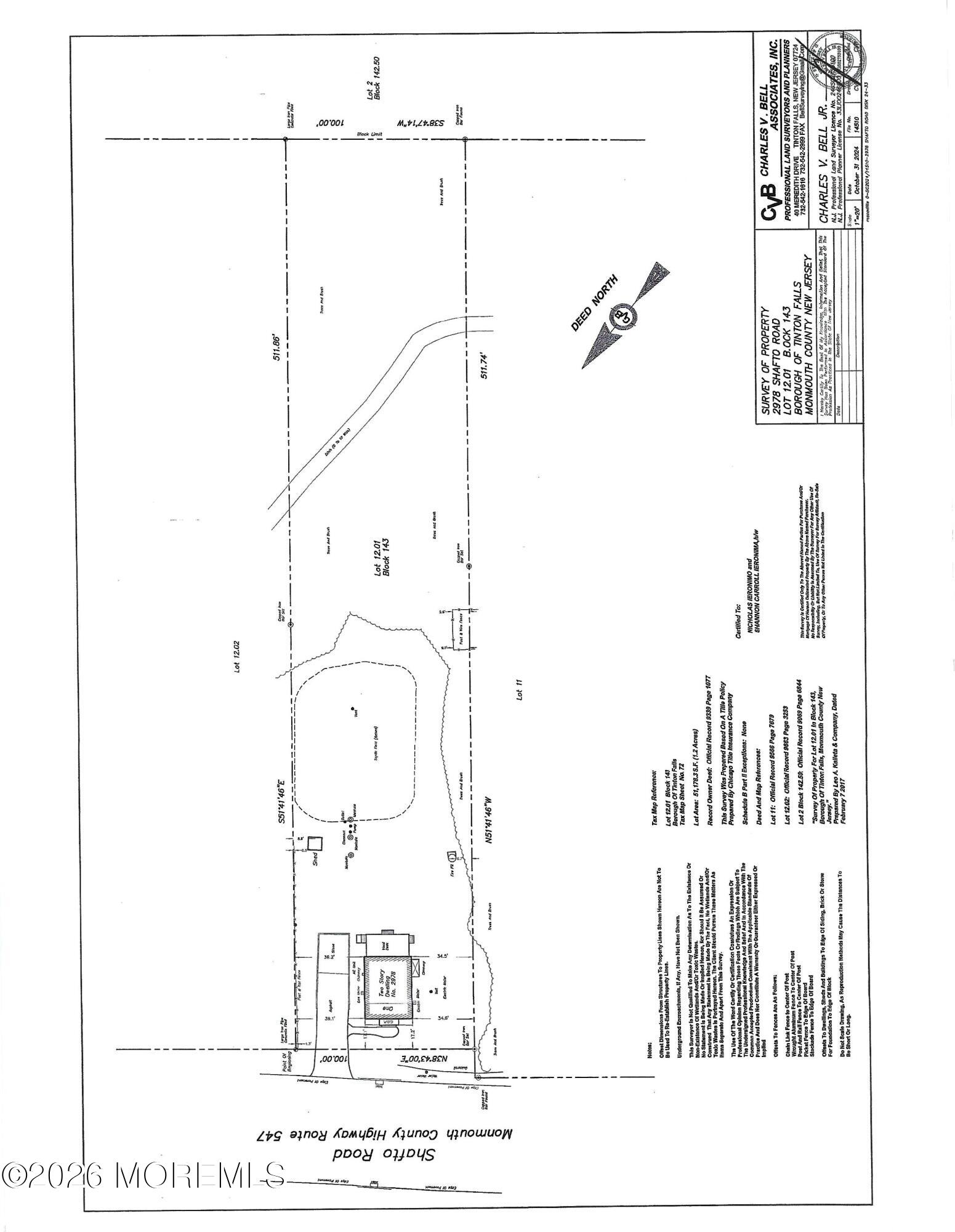 2978 Shafto Road Tinton Falls, NJ 07753 - Photo 22 of 25 Survey