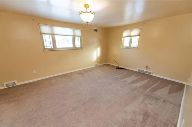 a view of empty room