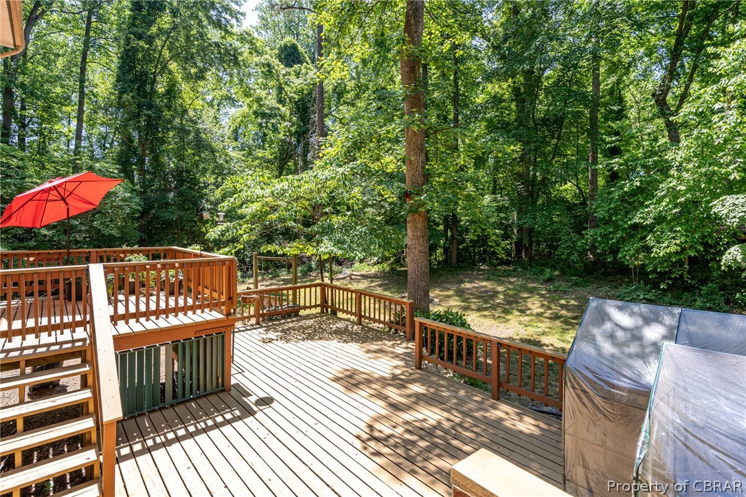 7668 Forbes Road Gloucester, VA 23061 - Photo 5 of 34 Multi-level decks are perfect for entertaining!