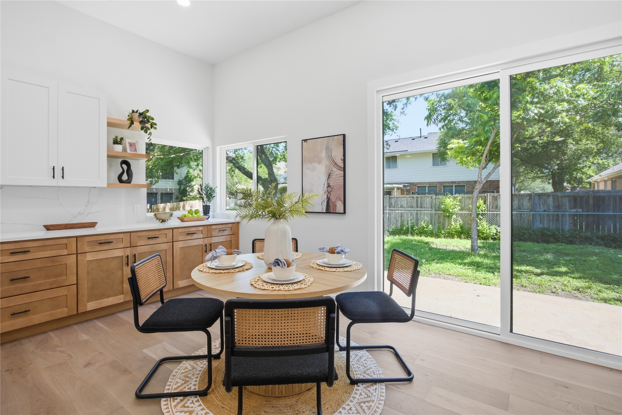 2110 Magazine Street Austin, TX 78727 - Photo 10 of 31 Open dining area filled with natural light