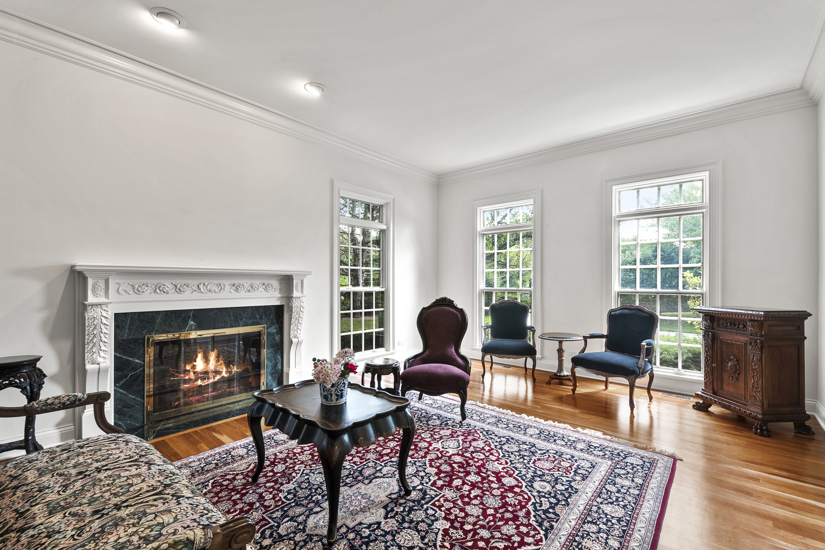 351 Wallace Road Lake Forest, IL 60045 - Photo 9 of 35 a living room with furniture rug and window
