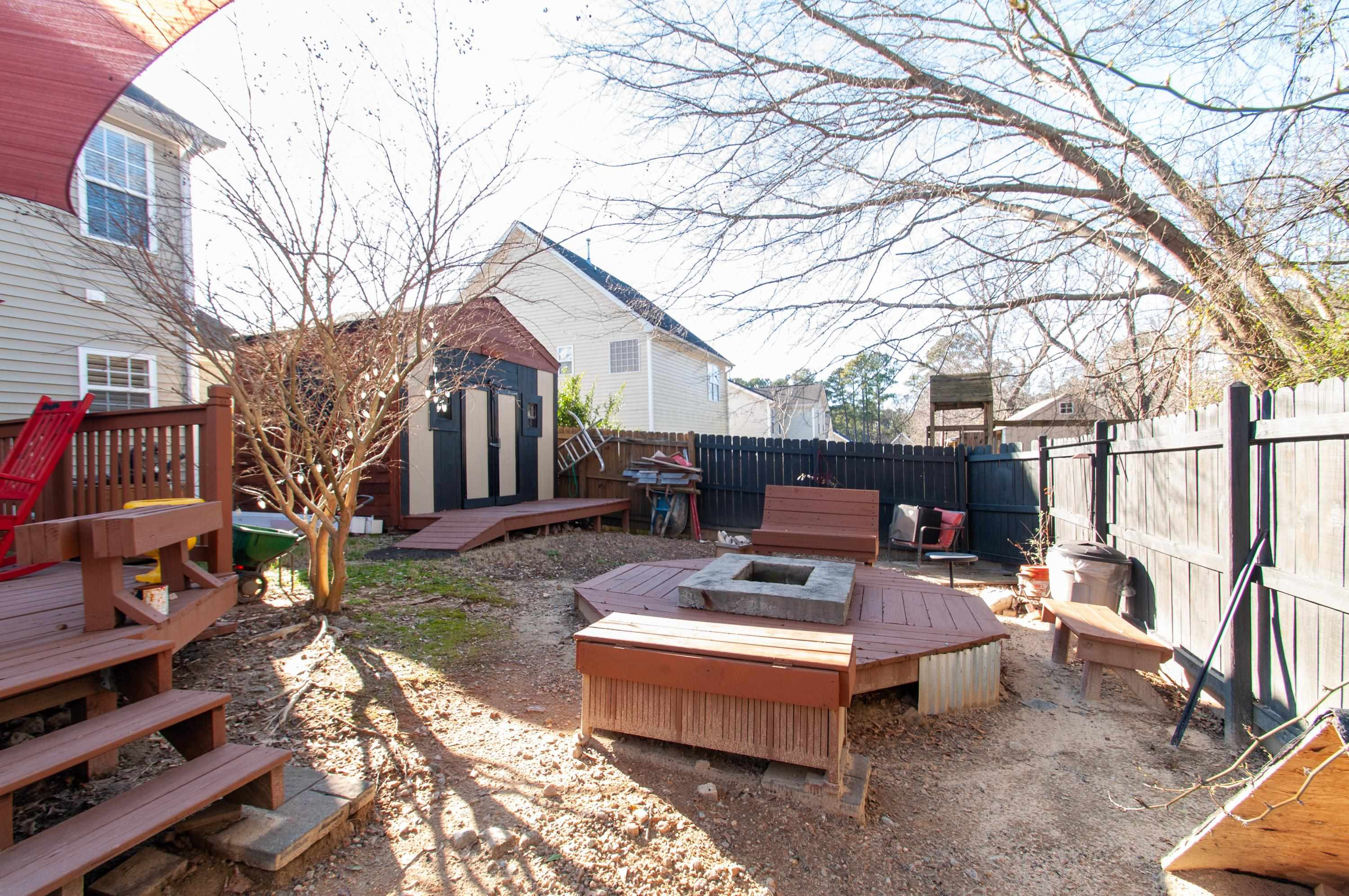 3921 Joe And Ruth Lee Drive Raleigh, NC 27610 - Photo 7 of 36 Fire Pit